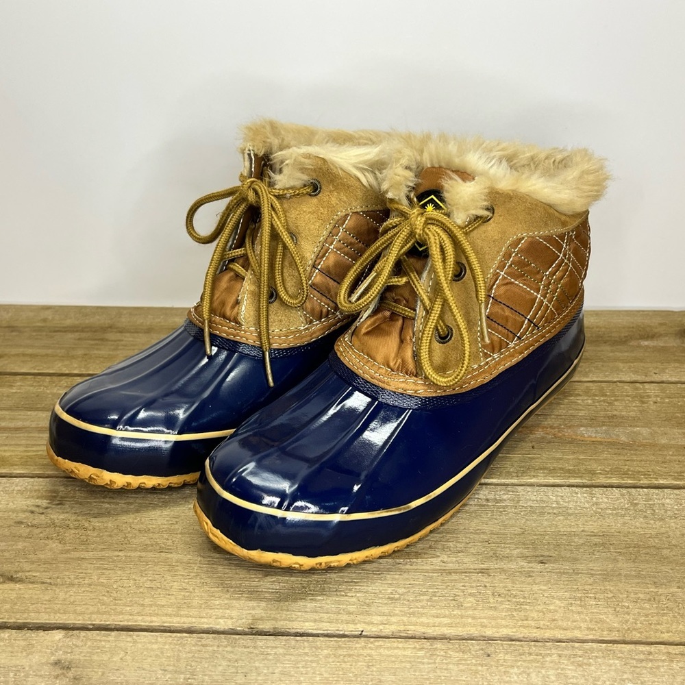 Khombu Jas Plaid Duck Boots - Picture 2 of 6
